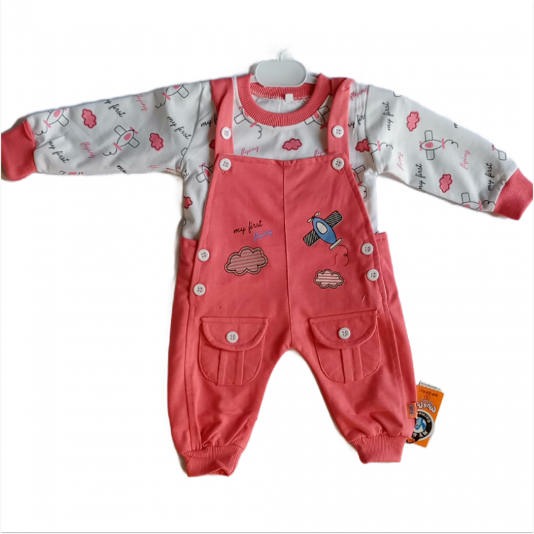 "My First Flying" Baby Romper & Shirt Set