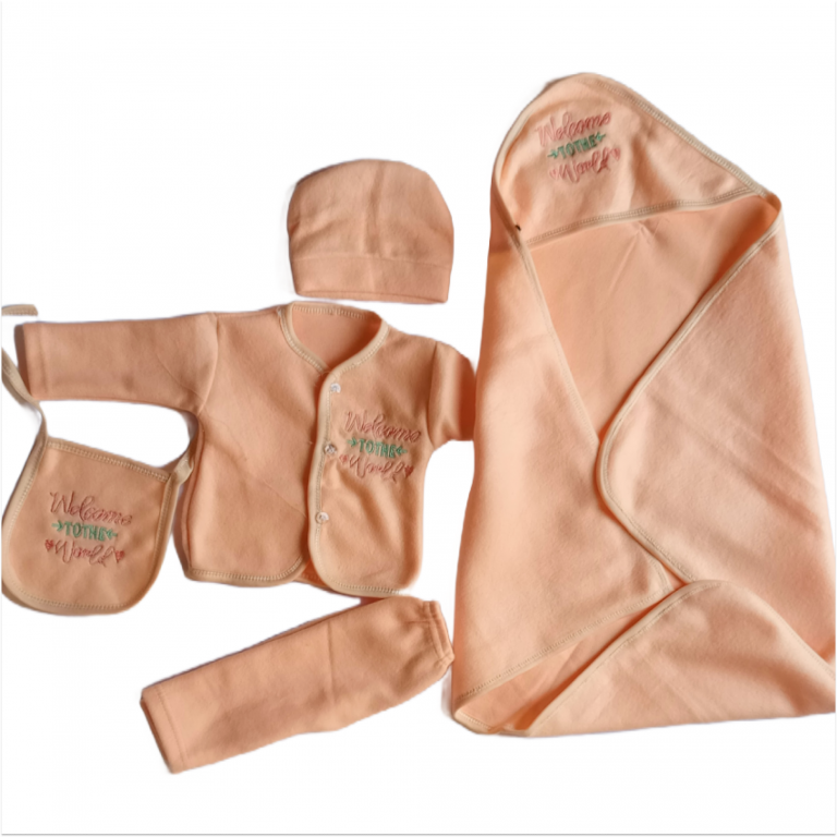"Welcome to the World" Newborn Baby Set