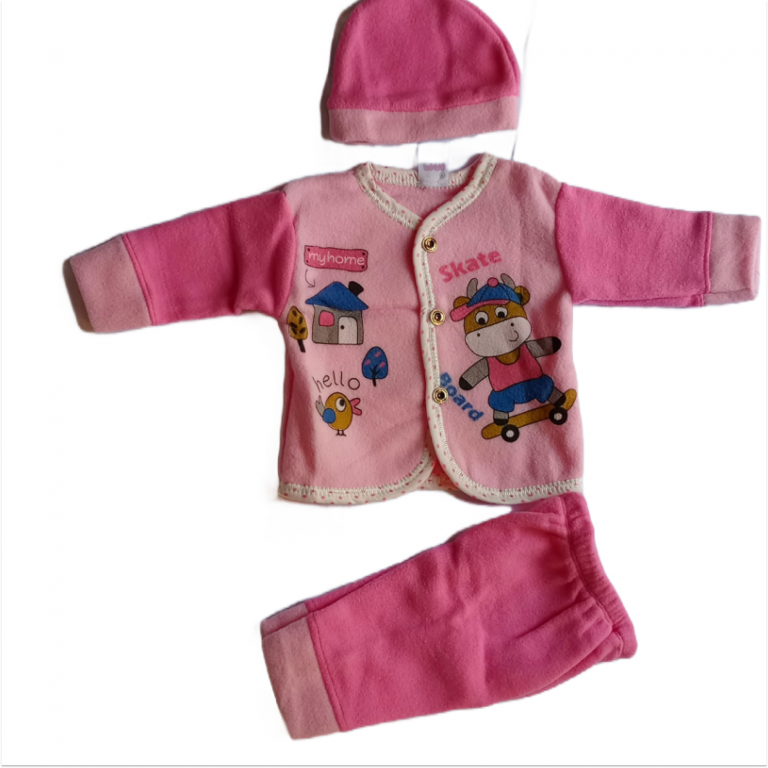 Cozy Skate Board Baby Outfit Set