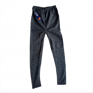 Unisex Grey Marl Knitted Leggings